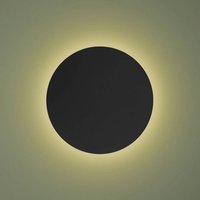 TK Lighting Lunia New vägglampa, svart, Ø 40 cm