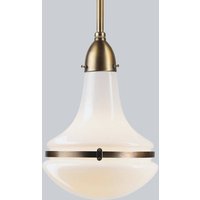 Berliner Messinglampen Pendellampa Frida av mässing, Ø 24 cm