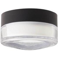 LOOM DESIGN Otto Convex LED ceiling light, clear, IP65