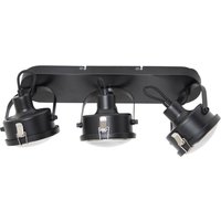 K.S. Verlichting Satellite industrial ceiling light in black