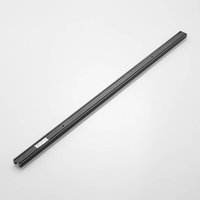 Lindby Linaro track, 1 m, black, single-circuit track lighting system