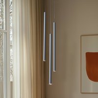 SIGMA Hänglampa Sopel 3, antracit, rund, 3 lampor, stål, G9