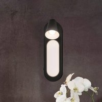 LEDVANCE Applique murale LED Neptune, 1 spot, interrupteur, noir
