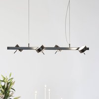 Top Light PUK QUARTETT pendant light, matt chrome