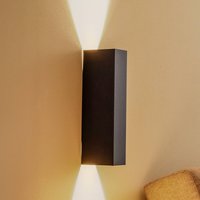 Nowodvorski Lighting Vägglampa Malmö, upp/ner, svart