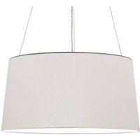 kdln Tripod pendant light, white, Ø 55 cm, textile