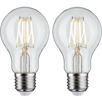 Paulmann LED bulb E27 5 W 2,700 K filament 2-pack