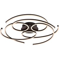 Viokef Plafonnier LED Sofi, noir