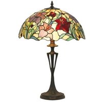 Artistar Athina bordslampa i Tiffany-stil