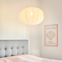 Nordlux Aeron 60 pendant light with textile shade, Ø 60 cm
