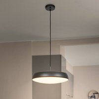 Briloner Nala LED pendant light, anthracite, metal/plastic, Ø 35 cm