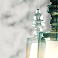 Karman Suspension Alibaglass Medium, turquoise, Ø 18 cm