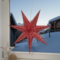 STAR TRADING Red Paper star Antique