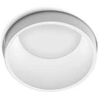 Einbaustrahler Thessaly, weiß, Gips, Ø 10 cm, GU10