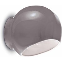 Ferroluce Ayrton ceramic wall light, grey