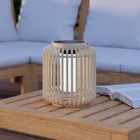 EGLO LED-lykta Marliano, ljust trä, trä