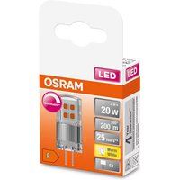 OSRAM PIN 12V LED bi-pin bulb G4 2W 200lm dimmable