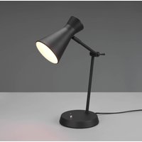 Reality Leuchten Lampe de bureau Enzo, à une lampe, noire