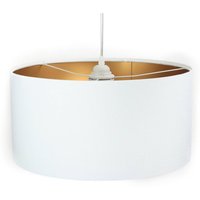 Maco Design Salina pendant light, white/gold Ø 40cm