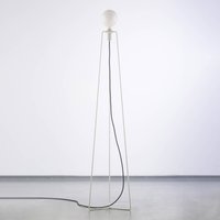 GRUPA Model M3 LED-golvlampa vit, svart kabel