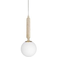 Globen Lighting Pendelleuchte Torrano Ø 15 cm Travertin