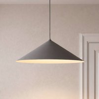 TK Lighting Lume XL pendant light, brown, metal, Ø 49 cm, GX53