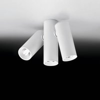 Milan Iluminación Milan Haul LED ceiling light three-bulb, white
