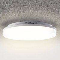 Heitronic LED-taklampa Pronto, rund, rörelsevakt