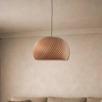 ALDEX Janne pendant light, beech wood, Ø 53 cm, E27