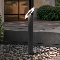 Arcchio LED-väglampa Tovio, antracit, Ø24cm