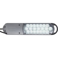 LED-bordslampa MAULatlantic, silver, höjd 41 cm, stativ