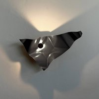 Applique murale LED Knikerboker Zona d'ombra, grise, 79 cm