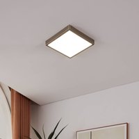 EGLO connect Fueva-Z taklampa 28x28cm nickel