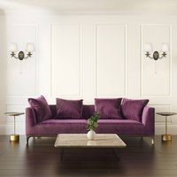 Searchlight Andretti wall lamp, two-bulb