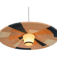 Forestier Parrot hanging light L, sand-coloured