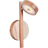 GOOD & MOJO LED-Wandlampe Okinawa, natur, Stecker, Holz
