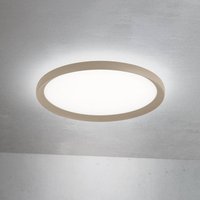 ORION LED-taklampa Kant, Ø 40 cm khaki, CCT metall/plast