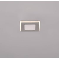 Trio Lighting LED-inbyggnadslampa Nimbus IP44 8,5x8,5cm 830 krom