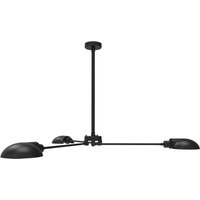 Aluminor Lautan lampa sufitowa 3-punktowa czarna
