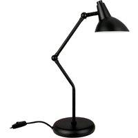 Dyberg Larsen Tischleuchte Vela, schwarz, Höhe 45 cm