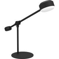 LED-Tischleuchte Clavellina, schwarz, neigbar
