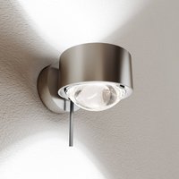 Top Light Puk! 80 Wall LED spot clear lenses matt chrome