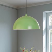 Opviq Kure pendant light, mint green, metal, Ø 60 cm, E27