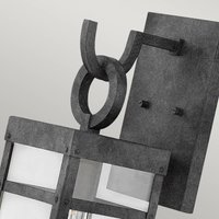 Quintiesse Applique d'extérieur Porter, noir, hauteur 47,4 cm