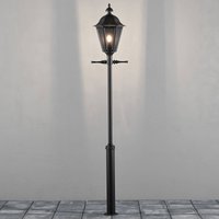 Konstsmide Pallas lamp post, black