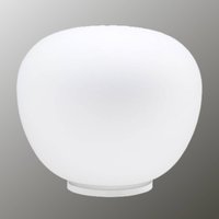 Fabbian Lumi Mochi table lamp, lying, Ø 38 cm