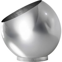 AYTM Pot de fleurs Globe, Ø 43 cm, argent, acier inoxydable