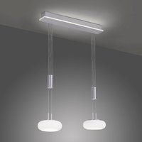Q-Smart-Home Paul Neuhaus Q-ETIENNE LED hanging light, 2-bulb