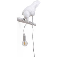SELETTI Bird Lamp applique murale LED, regard à gauche, blanc