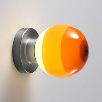 MARSET LED-vägglampa Dipping Light A2, orange/grå
